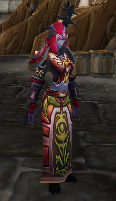 Patterned robe, Valiance Keep