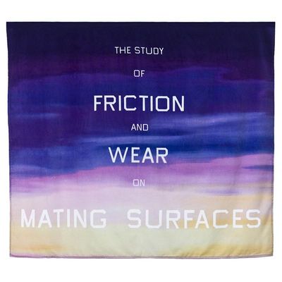 Ruscha beach towel