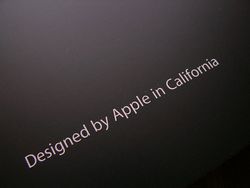 Designed by Apple in California