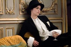 Audrey Tatou Coco Chanel black