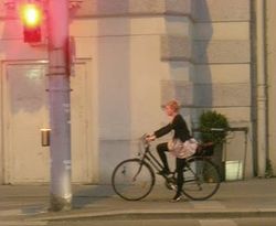 Lovely bicycle nightbikegirl1
