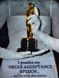 Oscar speech postsecret