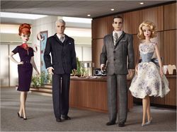 Mad men barbies