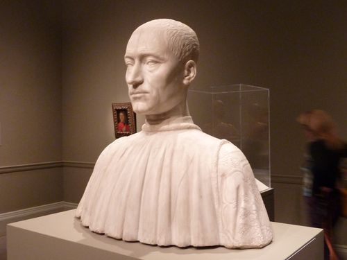  Filippo Strozzi by Benedetto da Maiano marble bust