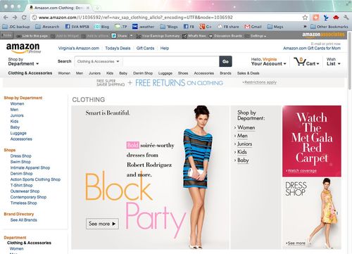 Amazon apparel
