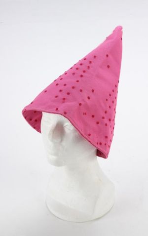 Lot105817 Greta Garbo pink clown hat Juliens Auctions