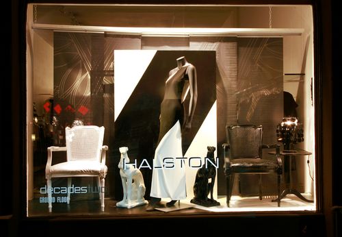 Decades Halston window